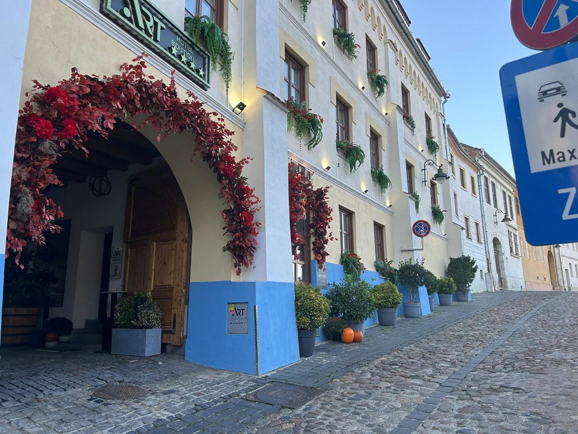 Art Hotel Сибиу Экстерьер фото